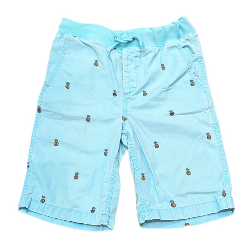 Gap Kids blue pineapple print shorts size XXL
